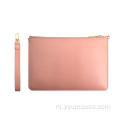 Groothandel aangepast logo Design Women Zip Clutch Bag